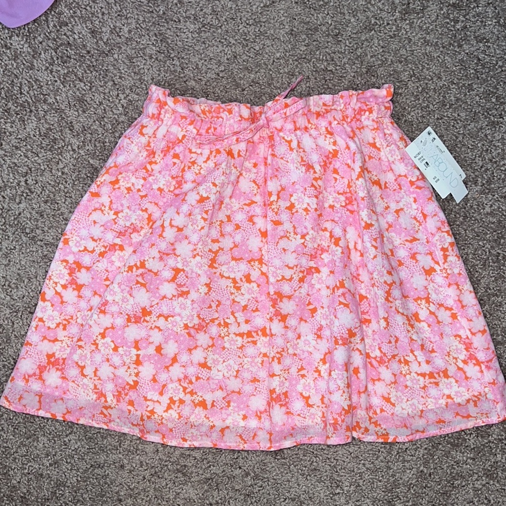 Nordstrom Rack Abound Floral Mini Skirt XS NWT